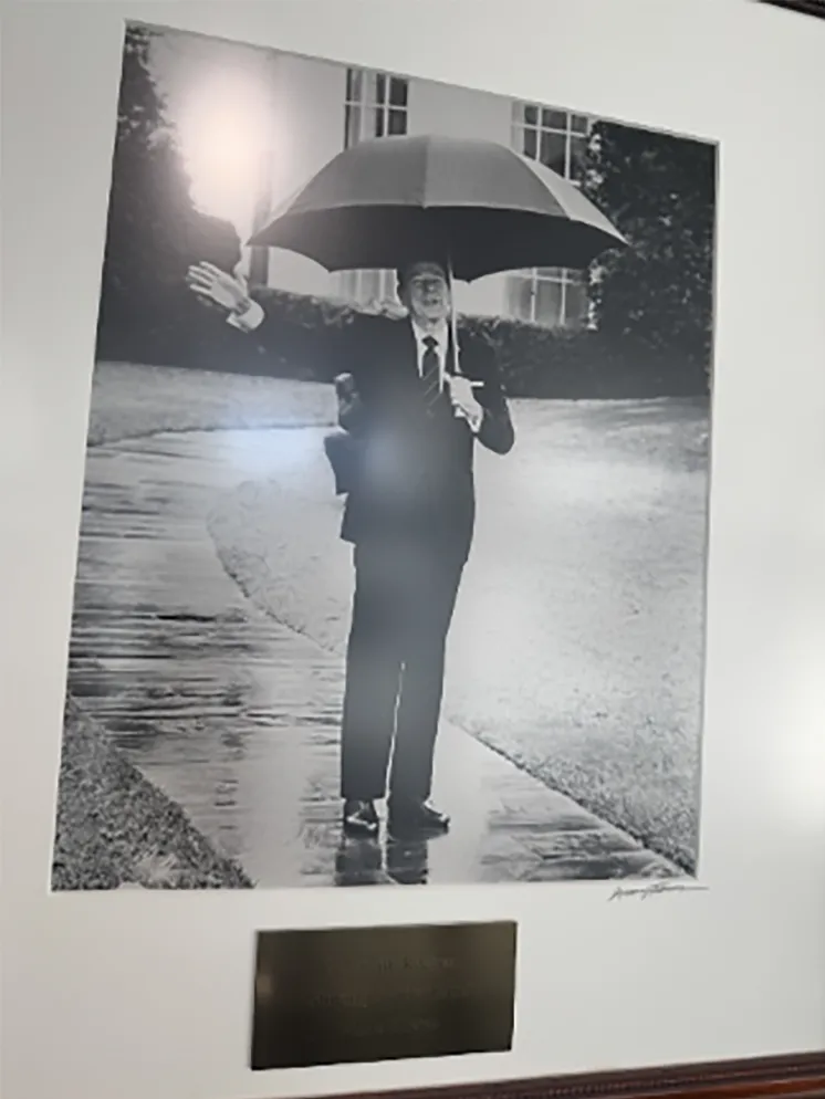 SAME Conference Reagan in Rain